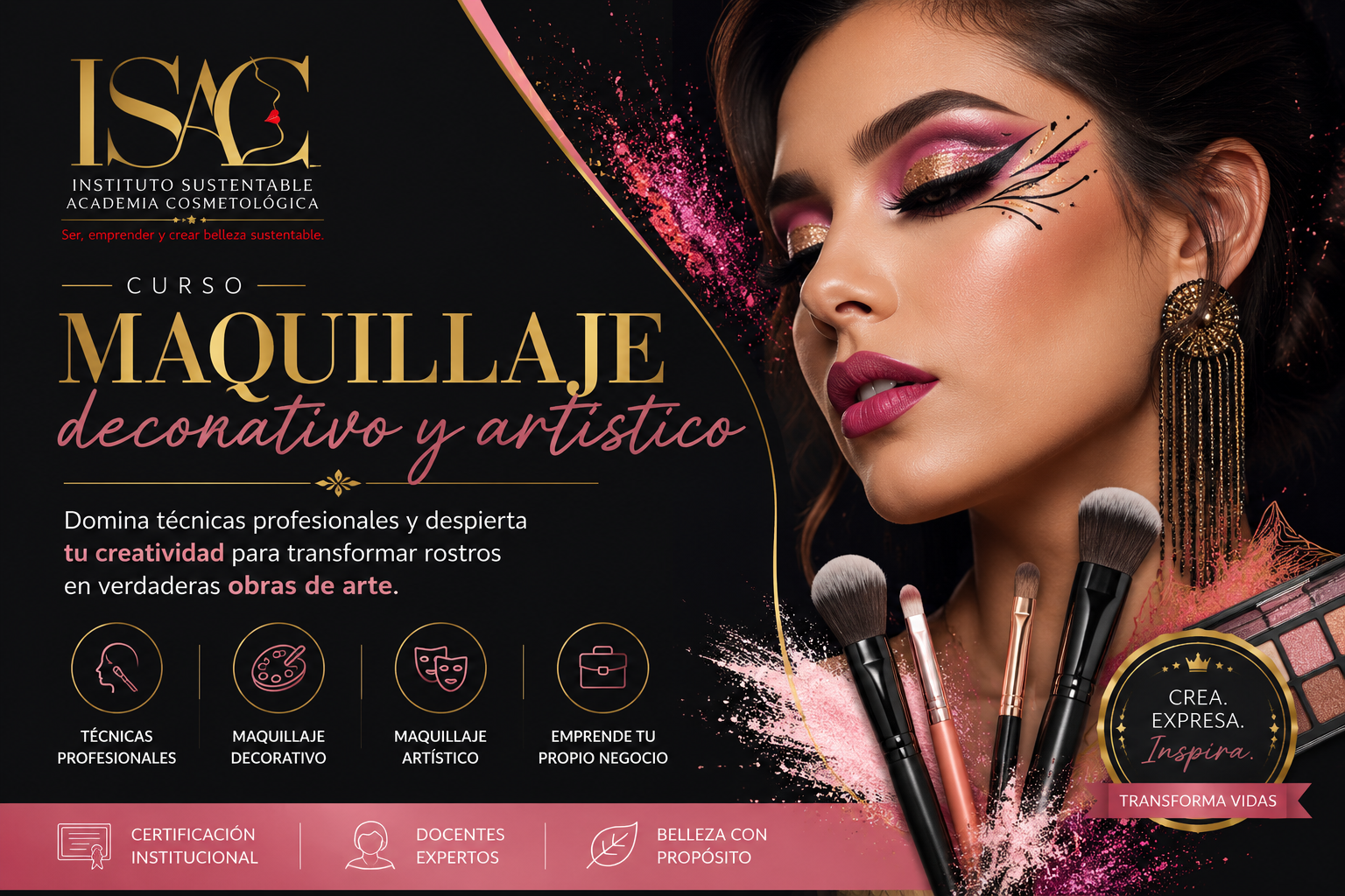 Maquillaje decorativo y artístico